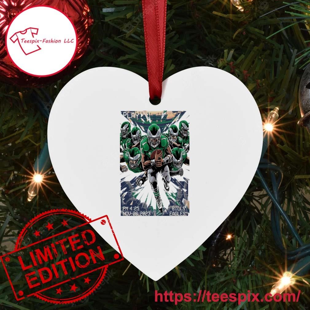 Bills vs. Eagles Lincoln Financial Field Philadelphia Ornament Custom Name Heart.jpg