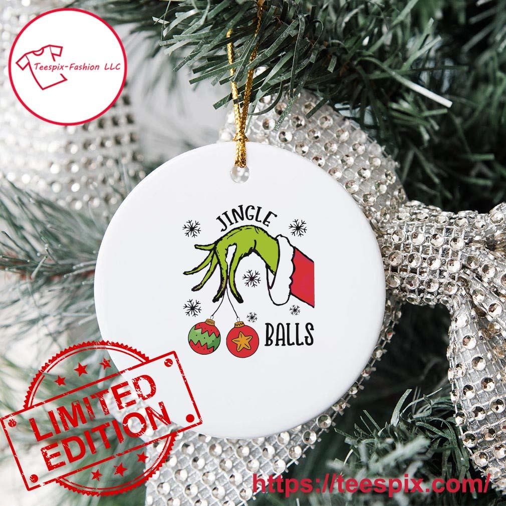 Grinch Hand Christmas Ornament