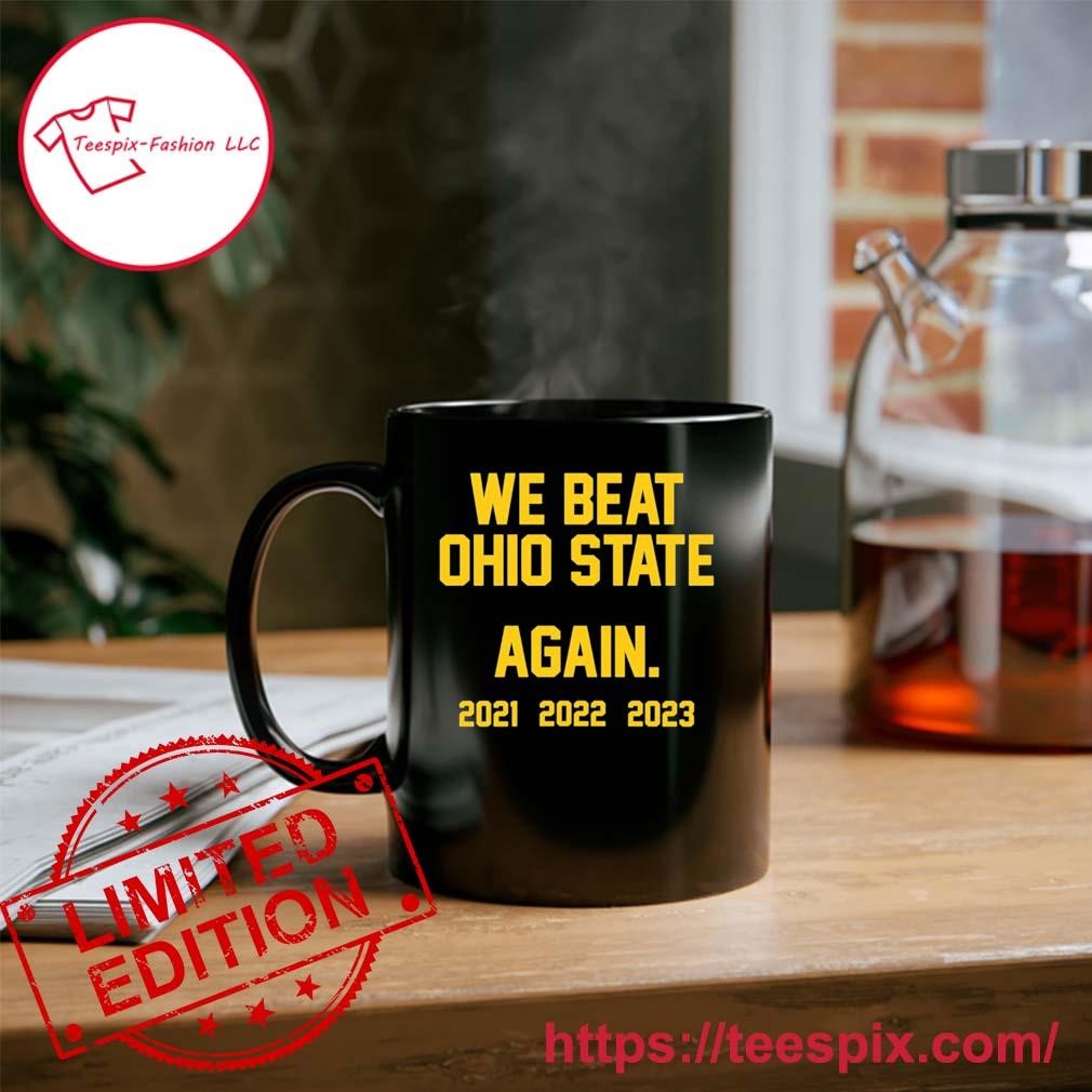 Michigan Beat Ohio State 2021 Mug