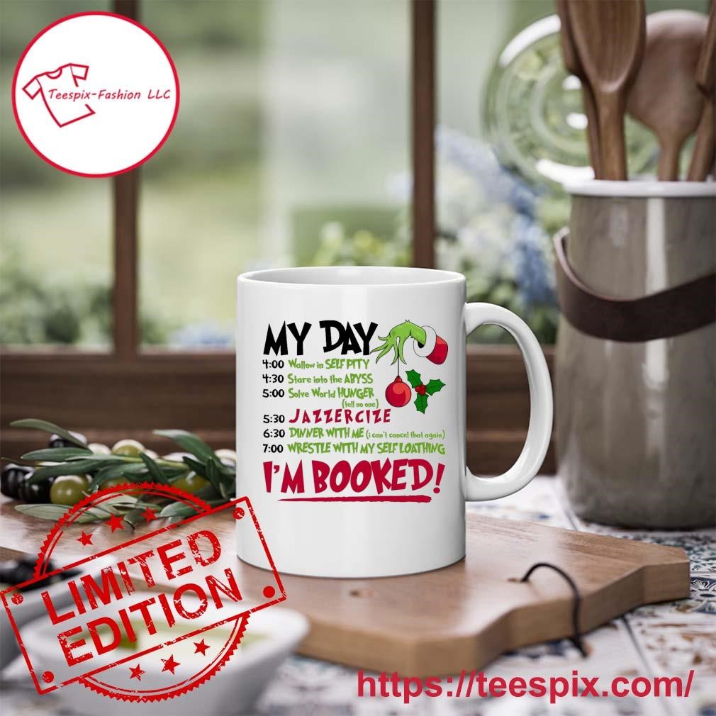 The Grinch - My Day - I'm Booked! - 11 Oz Ceramic Mug