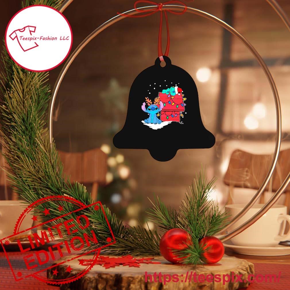 Stitch Christmas Lights Stanley Ornament Custom Name - Teespix - Store  Fashion LLC