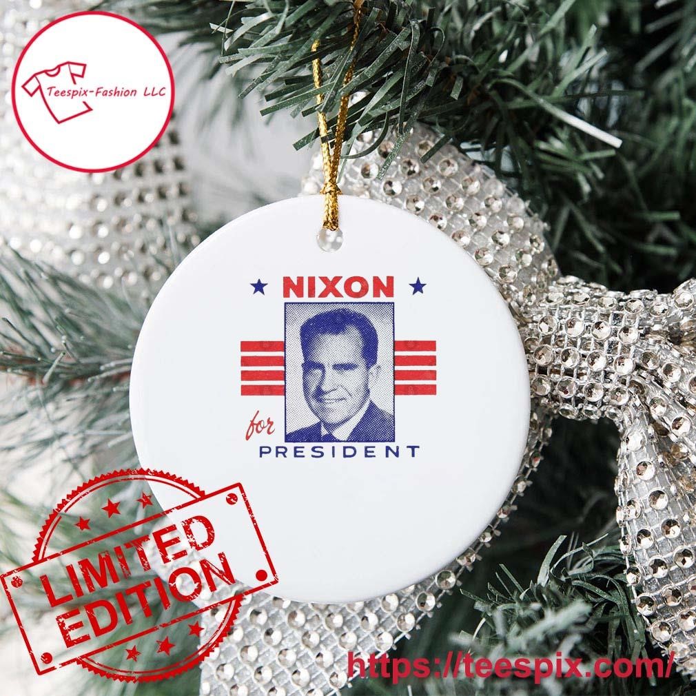 richard nixon christmas ornament