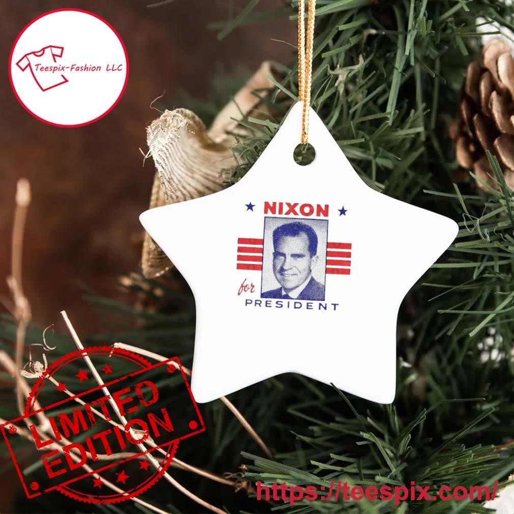 richard nixon christmas ornament