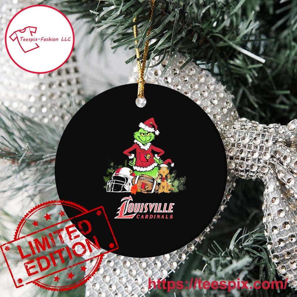 Louisville Cardinals Round Logo Ornament