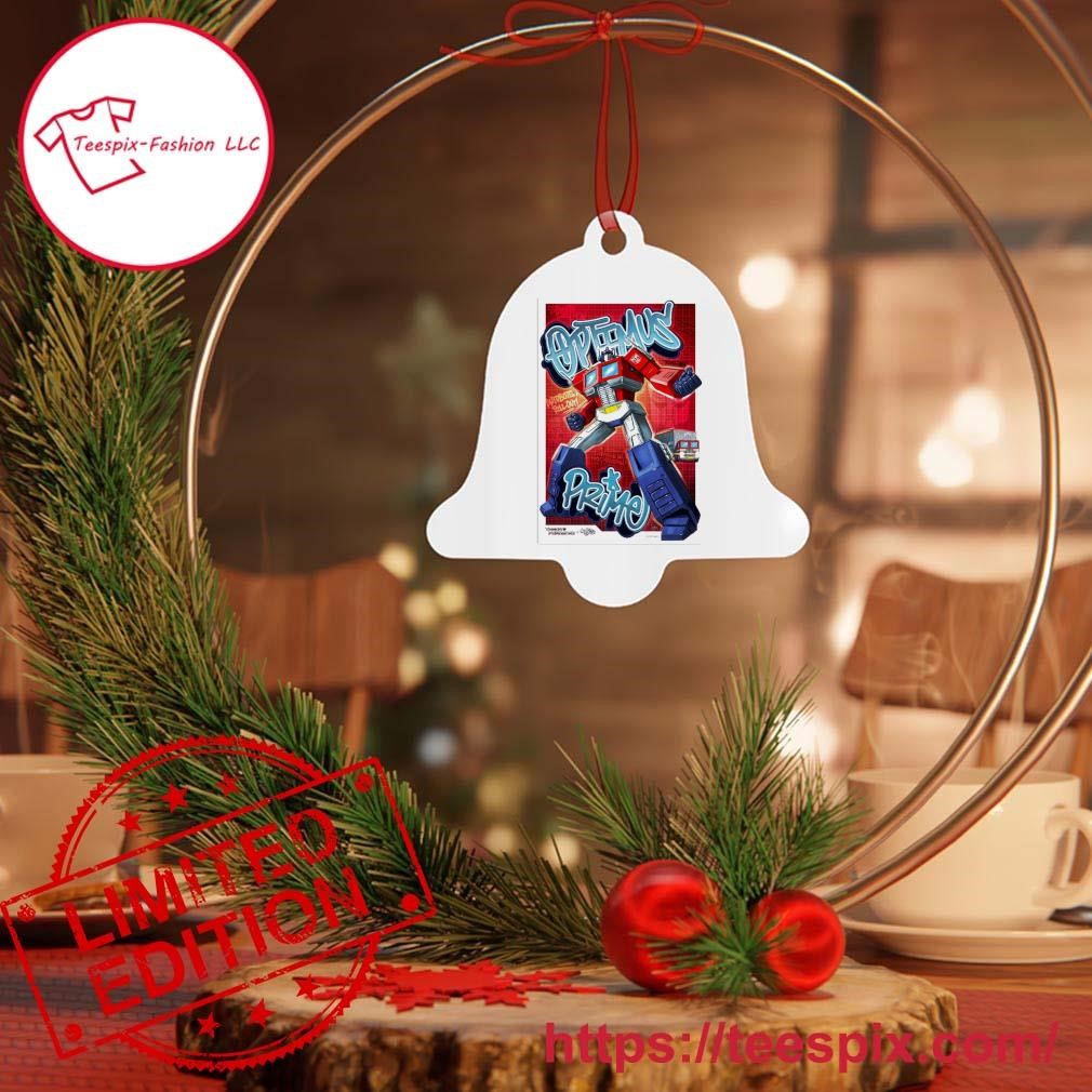 Transformers Optimus Prime Poster Ornament Custom Name - Teespix - Store  Fashion LLC