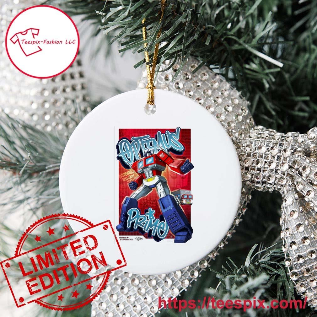 Transformers Optimus Prime Poster Ornament Custom Name - Teespix - Store  Fashion LLC