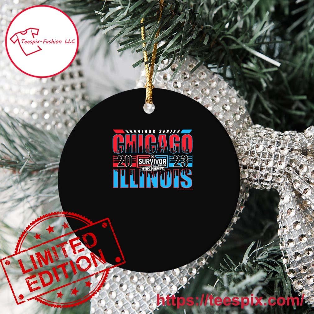 WWE Survivor Series 2023 War Games Chicago Illinois ornament, hoodie,  sweater and v-neck t-shirt