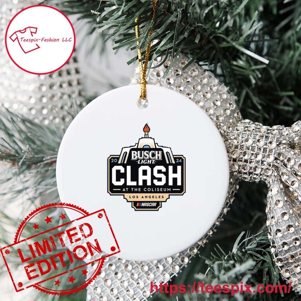 2024 NASCAR Clash at the Coliseum Ornament Custom Name Teespix