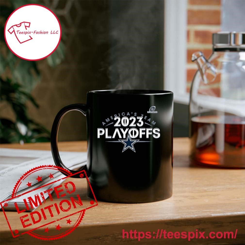 NFL Dallas Cowboys Logo and NFL Shield Ceramic Mug