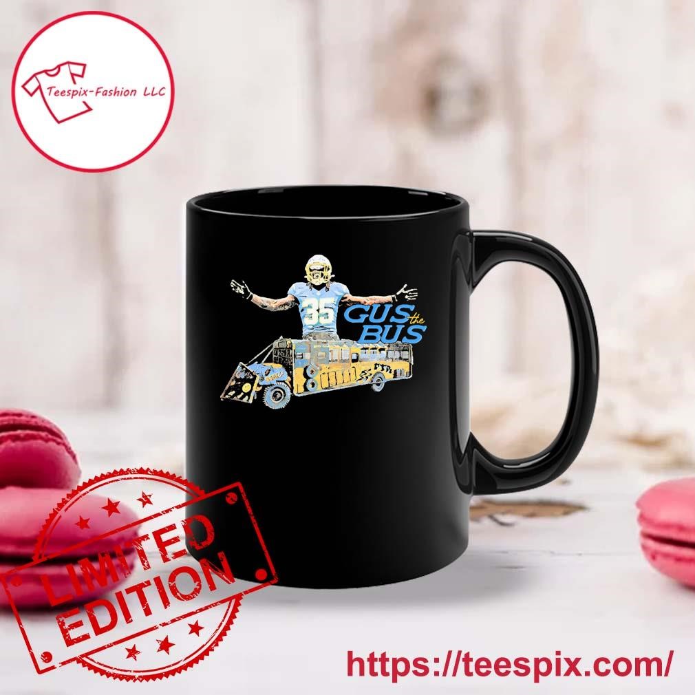 Los Angeles Chargers Gus The Bus Mug Custom Name Mug black.jpg