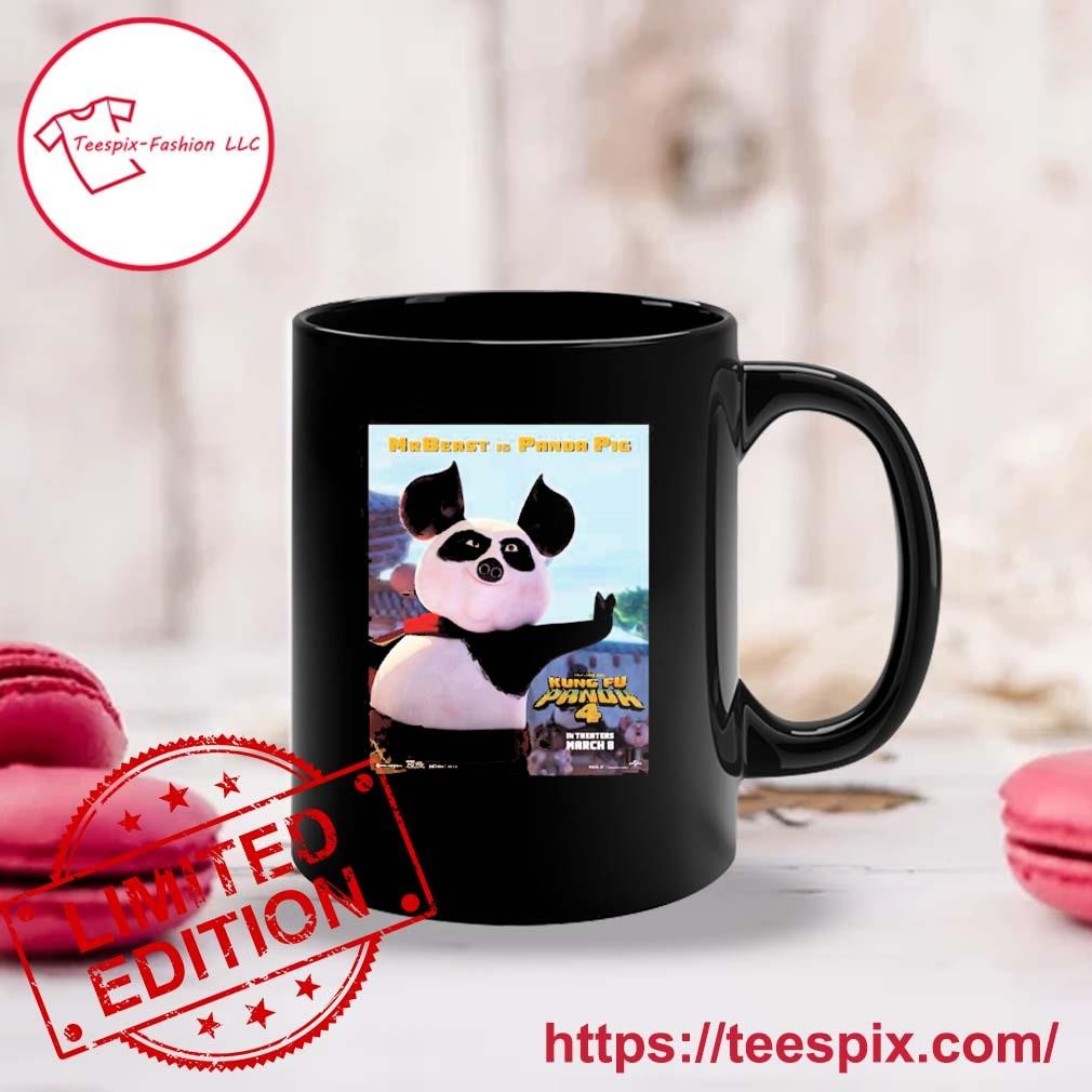 Mr Beast In Panda Pig Kung Fu Panda 4 Mug Custom Name - Teespix - Store ...