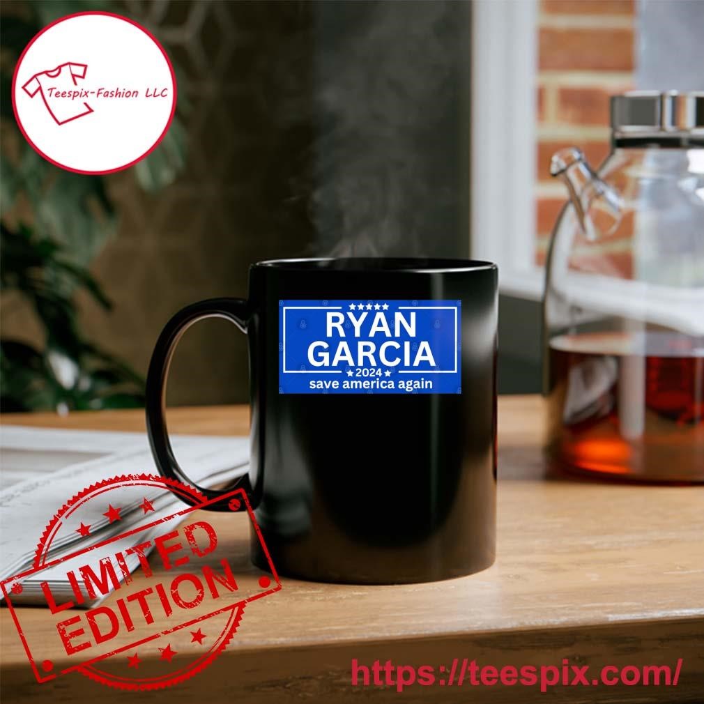 Ryan Garcia 2024 Save America Great Again T-Mug Custom Name