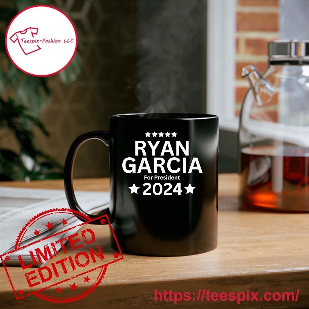 Ryan Garcia For President Trump 2024 Keep America Great Republican T-Mug Custom Name