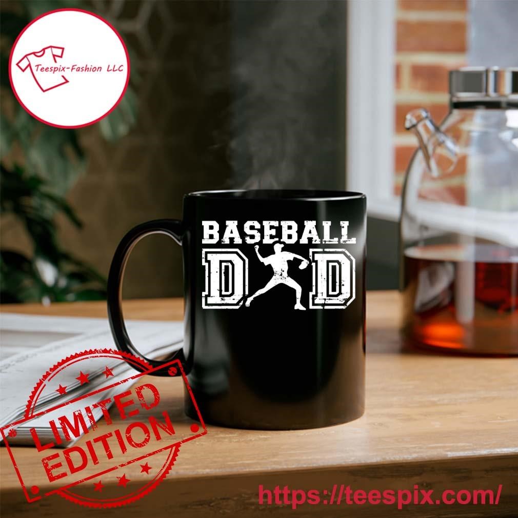 Baseball Dad Gift For FatherS Day Mug Custom Name