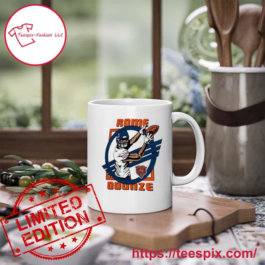 Chicago Bears Caricature Player Mug, Tumbler Custom Name