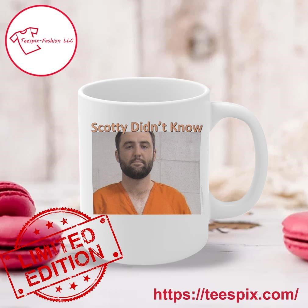 Scottie Scheffler Mugshot Scotty Didn't Know Mug Custom Name - Teespix ...