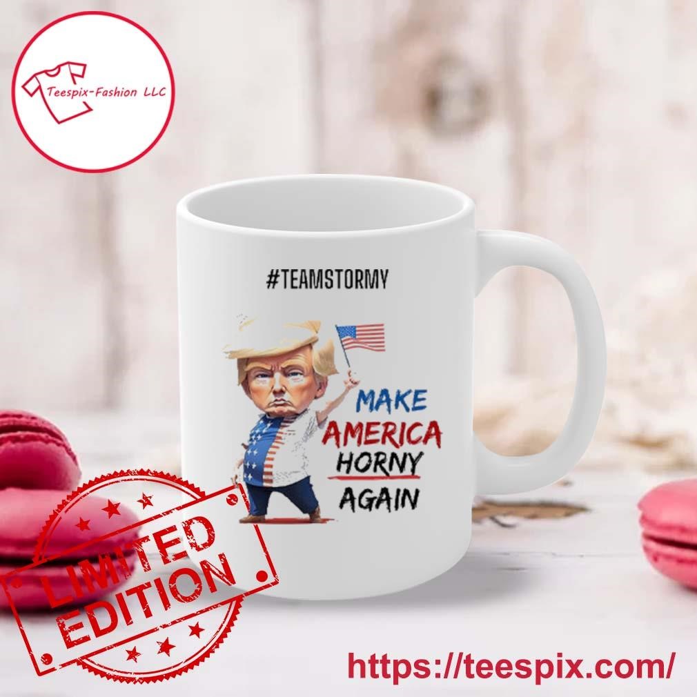 Stormy Daniels Make America Horny Again Mug Custom Name - Teespix - Store  Fashion LLC