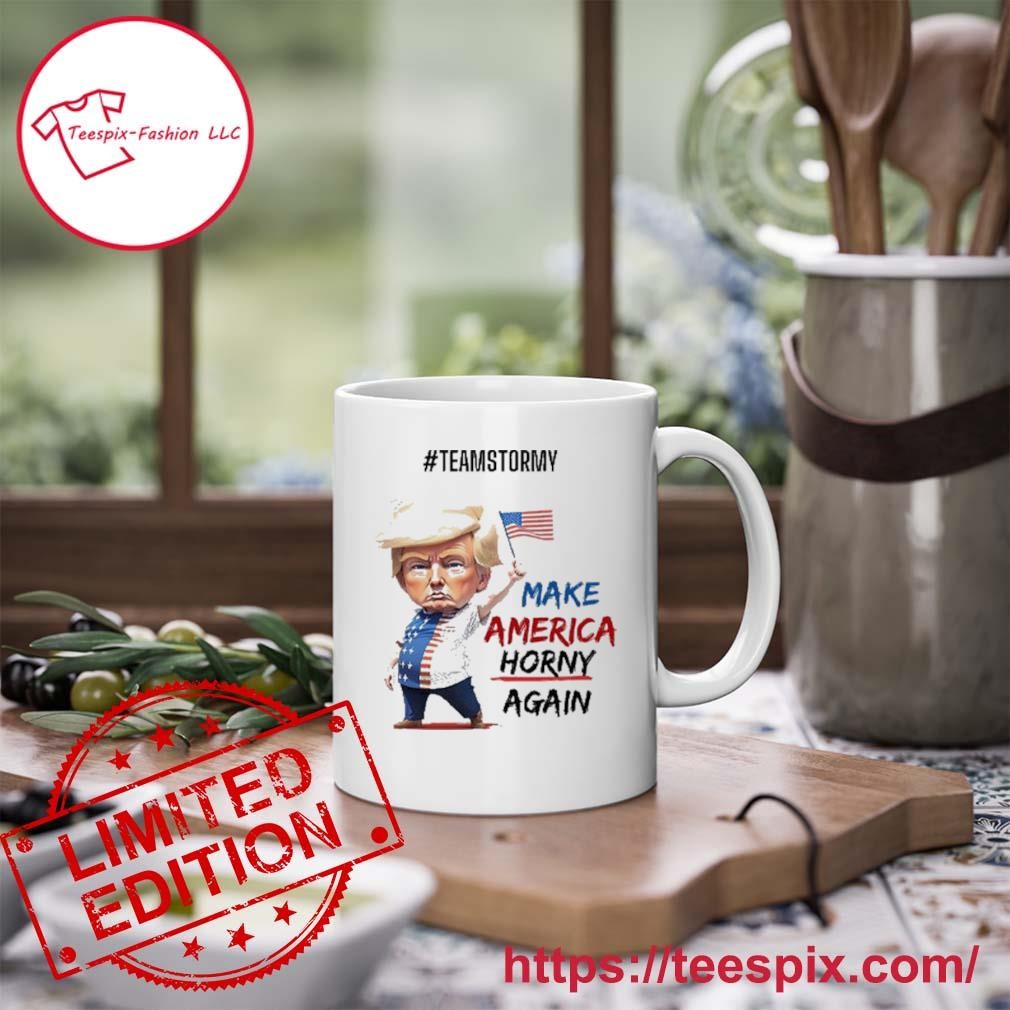 Stormy Daniels Make America Horny Again Mug Custom Name - Teespix - Store  Fashion LLC