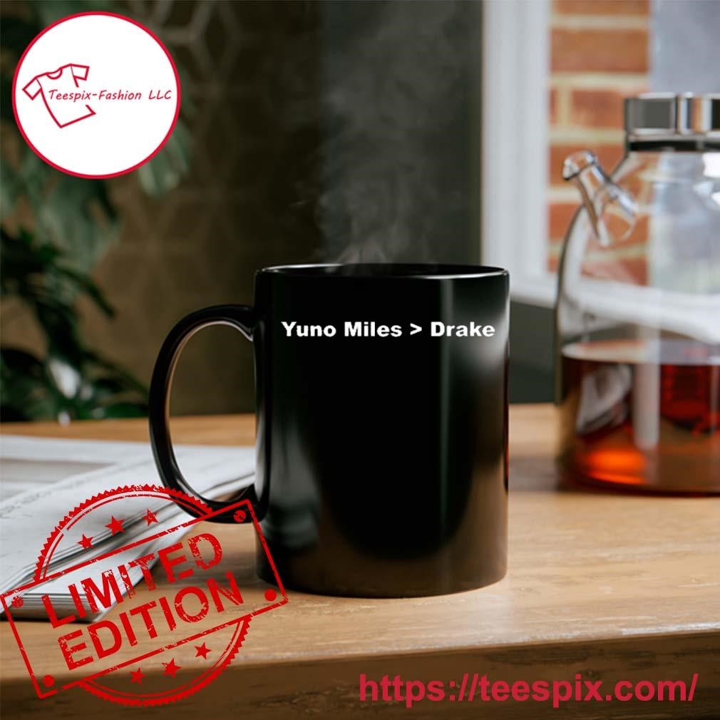 Yuno Miles Bigger Drake Mug Custom Name - Teespix - Store Fashion LLC