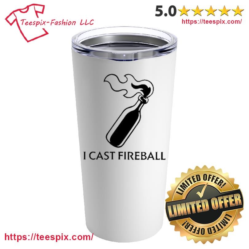 Baddiestreams Wearing I Cast Fireball Mug, Tumbler Personalized White Custom Name Mug and Tumbler.png