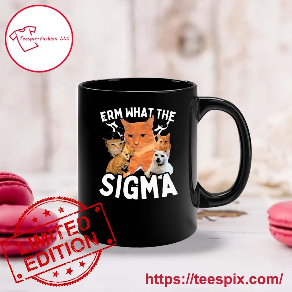 Erm What The Sigma Ironic Meme Brainrot Quote Mug, Tumbler Personalized -  Teespix - Store Fashion LLC