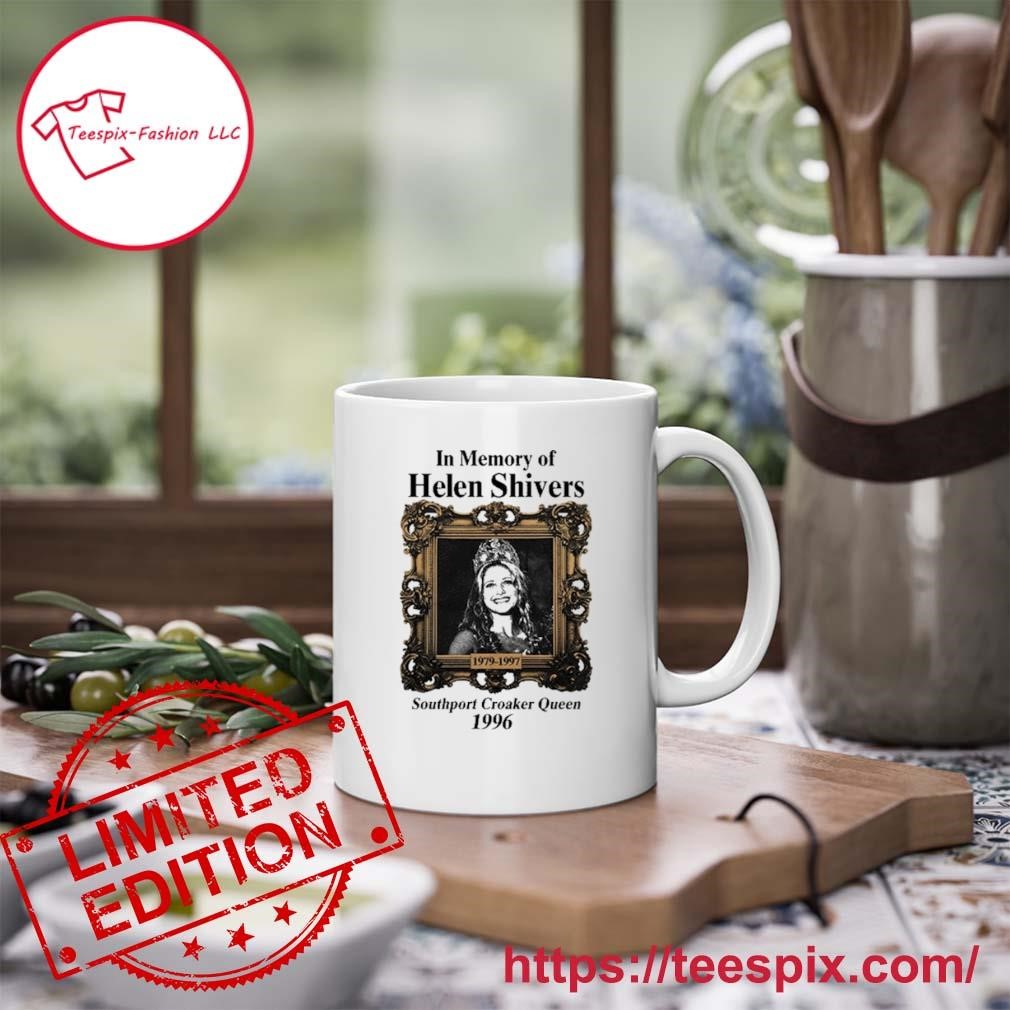 Josh Levesque In Memory Of Helen Shivers Southport Croaker Queen 1996 Mug, Tumbler Personalized
