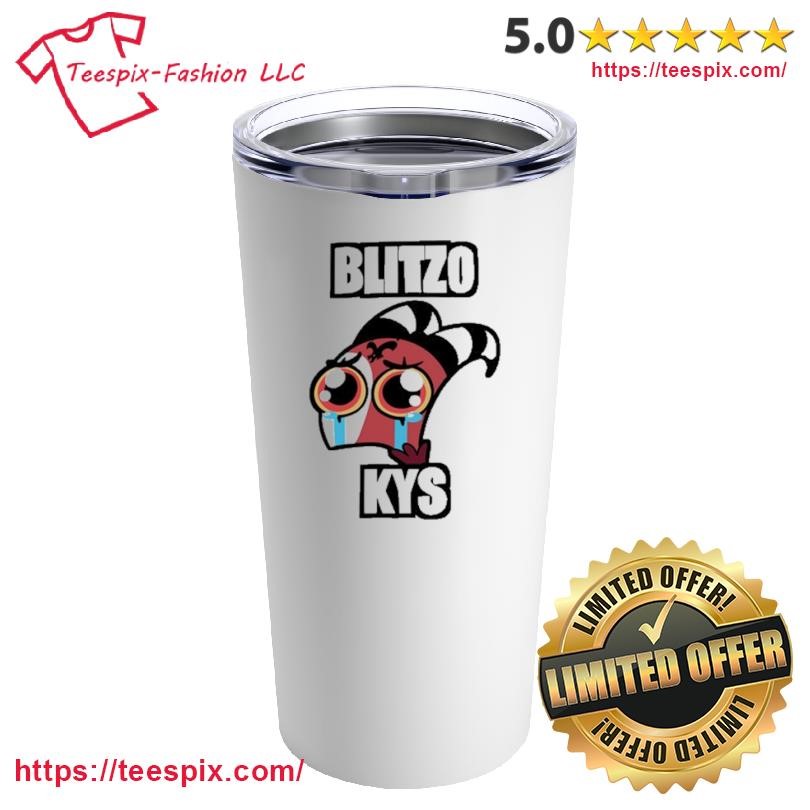 Shark Robot Blitzo Kys Mug, Tumbler Personalized White Custom Name Mug and Tumbler.png