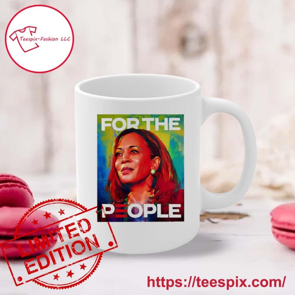 Kamala Harris For The People Art Mug, Tumbler Personalized Mug white.jpg