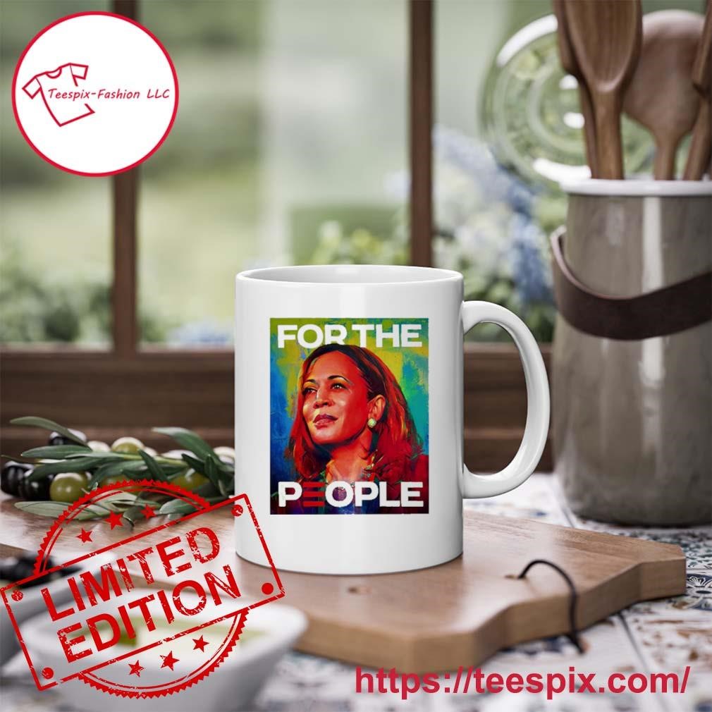 Kamala Harris For The People Art Mug, Tumbler Personalized