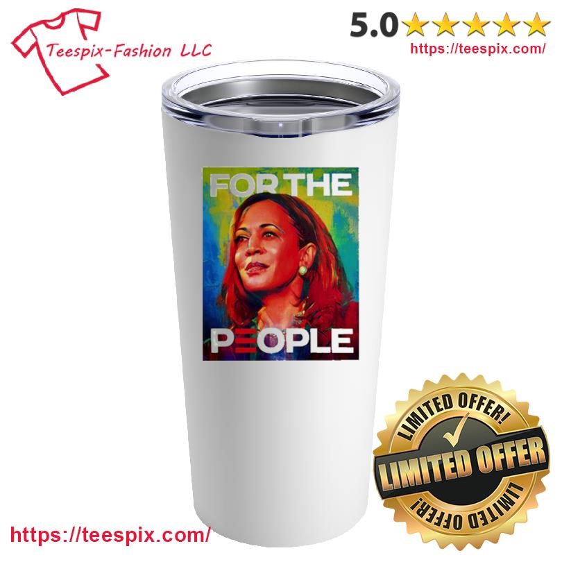 Kamala Harris For The People Art Mug, Tumbler Personalized White Custom Name Mug and Tumbler.png