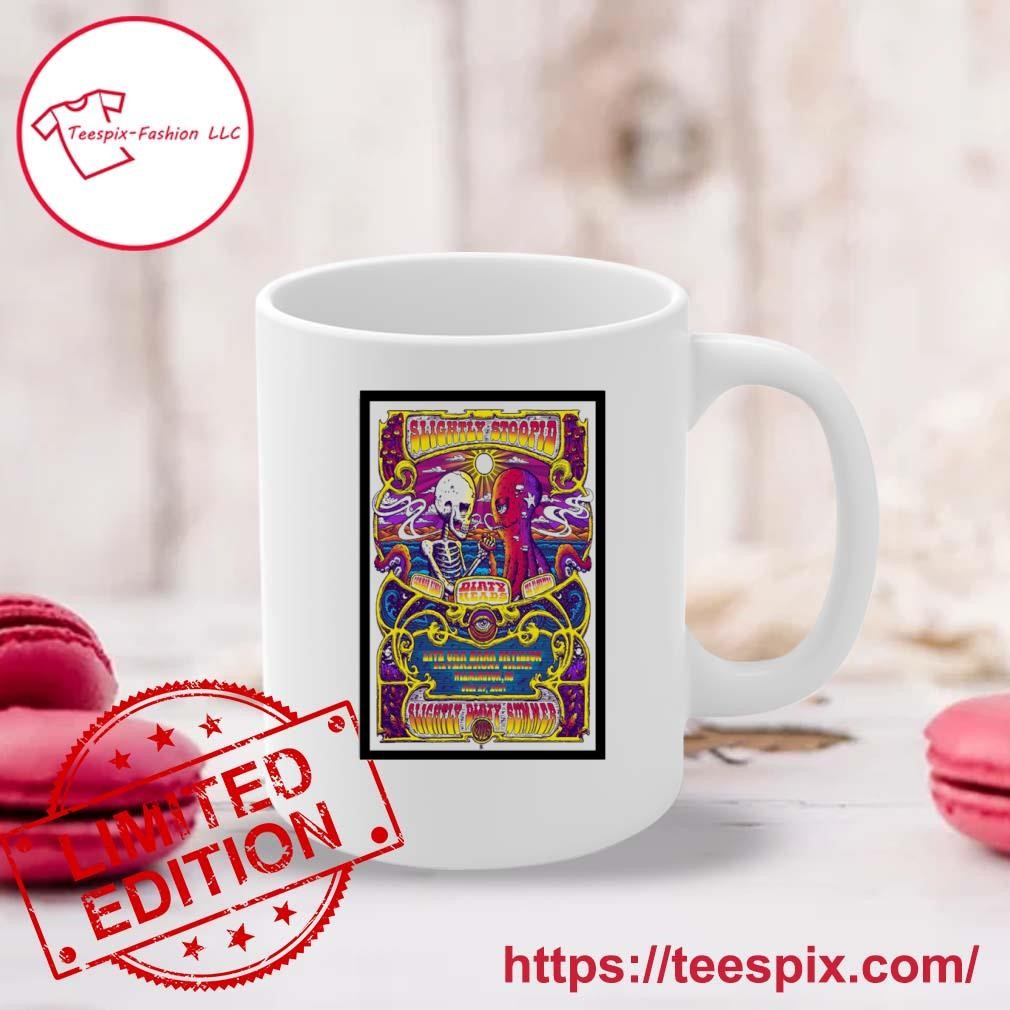 Slightly Stoopid July 27 2024 Live Oak Bank Pavilion Wilmington NC Poster Mug, Tumbler Personalized Mug white.jpg