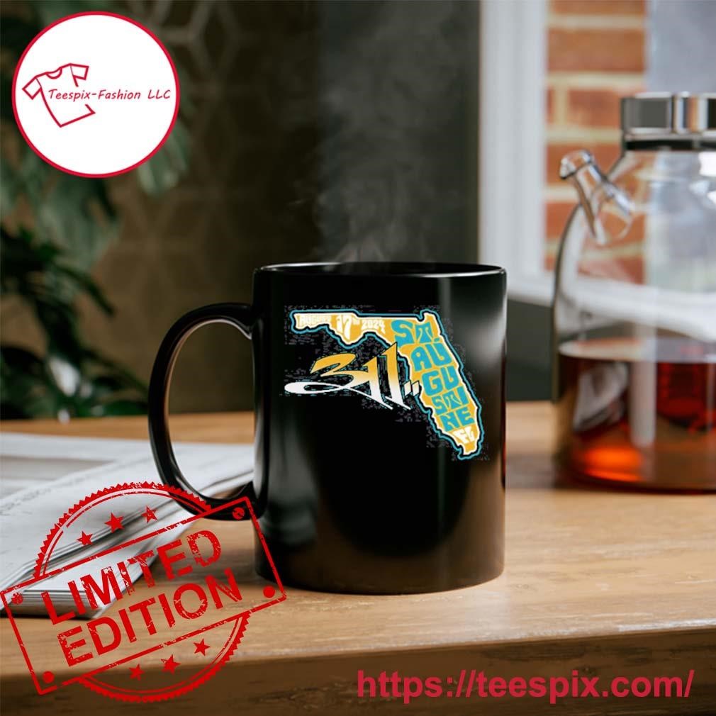 311 Tour In St Augustine FL On Aug 17 2024 Mug, Tumbler Personalized, Ornament