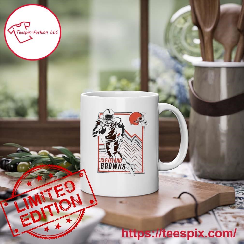 Cleveland Browns Football Player Mug, Tumbler Personalized, Ornament