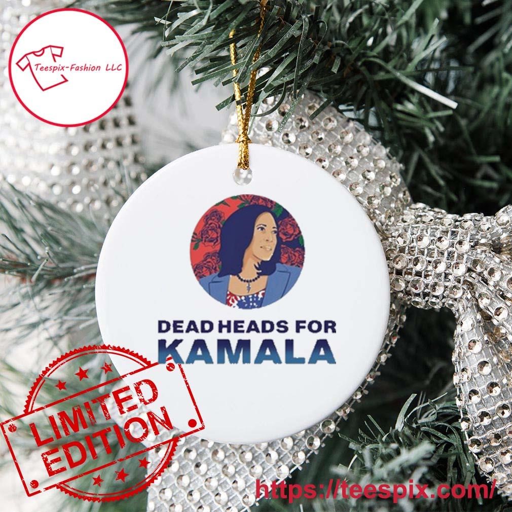 Harris For President Deadheads For Kamala Mug, Tumbler Personalized, Ornament Circle.jpg