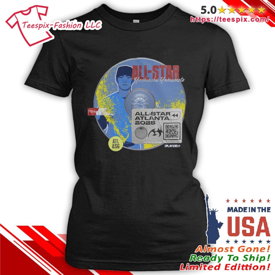 Yoshinobu Yamamoto 2025 All-Star Game Atlanta Shirt %%page