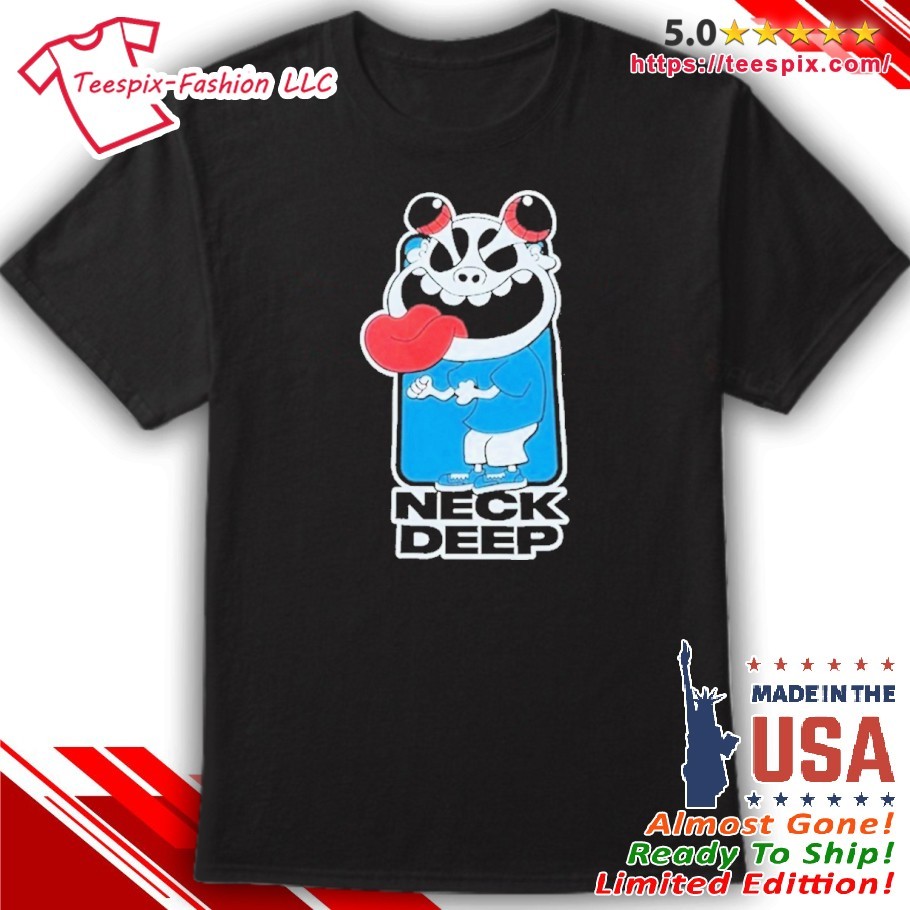 NECK DEEP Tシャツ 2025 Neck Deep New Merch 2025