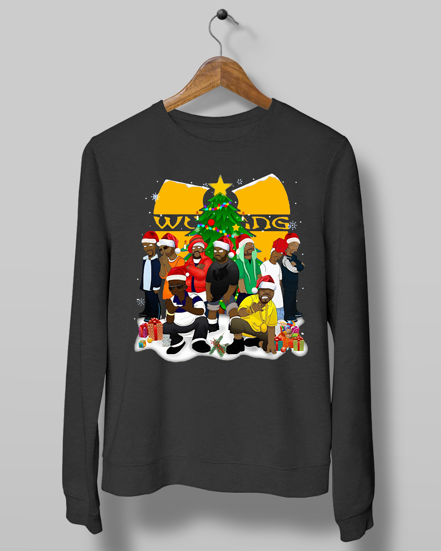 wu tang clan sweater christmas