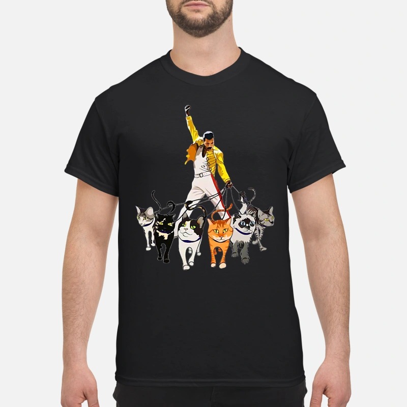 freddie mercury cats shirt