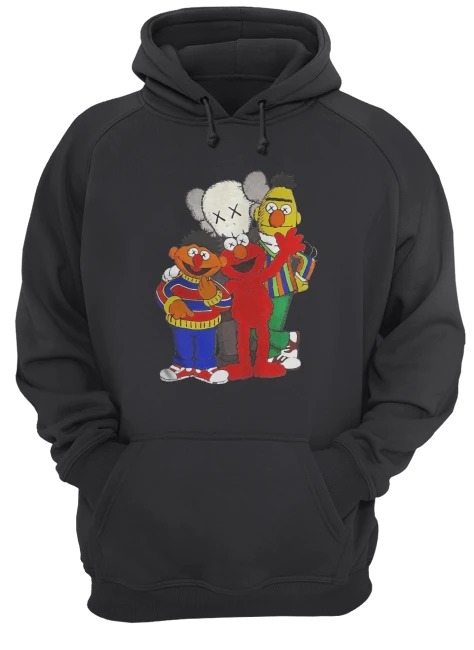 maglia kaws x sesame street