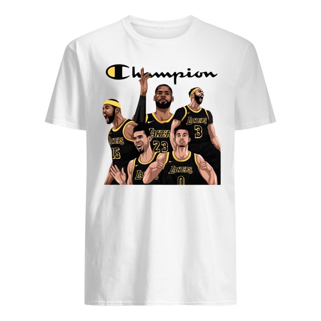 lakers champion shirts