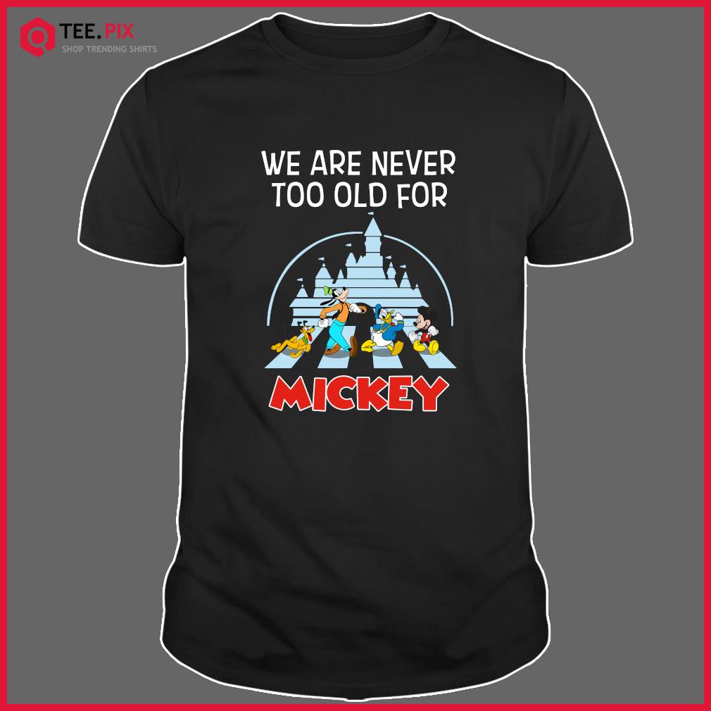 disney abbey road shirt